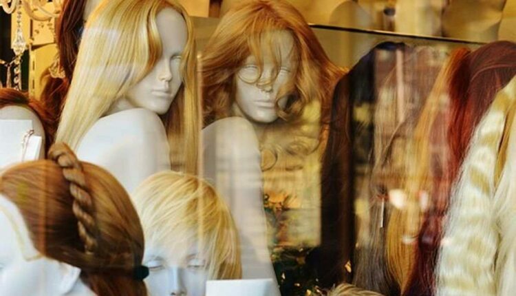 Blonde wig