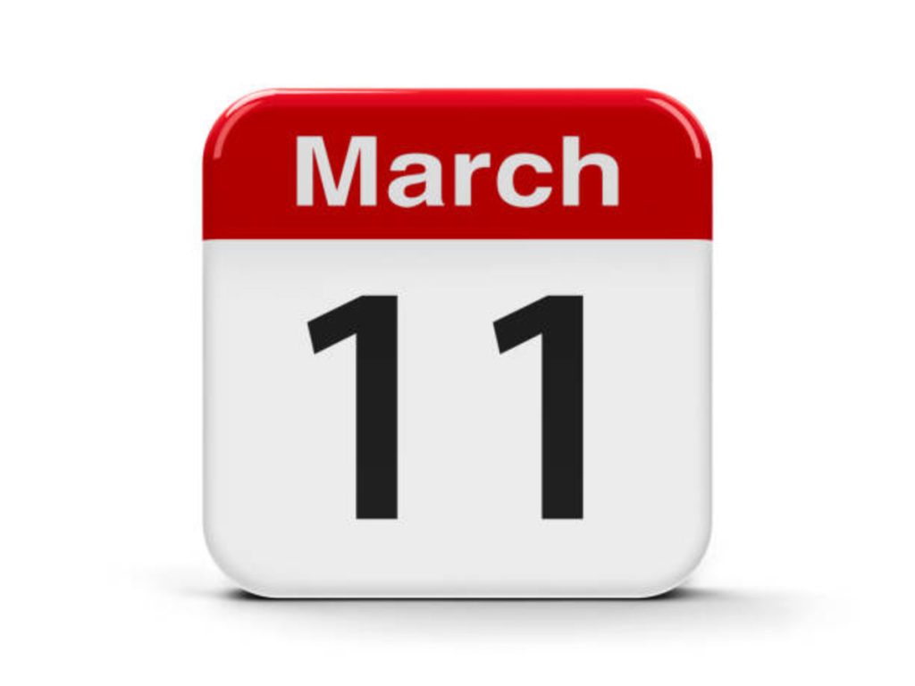 How Many Days Until March 11, 2024