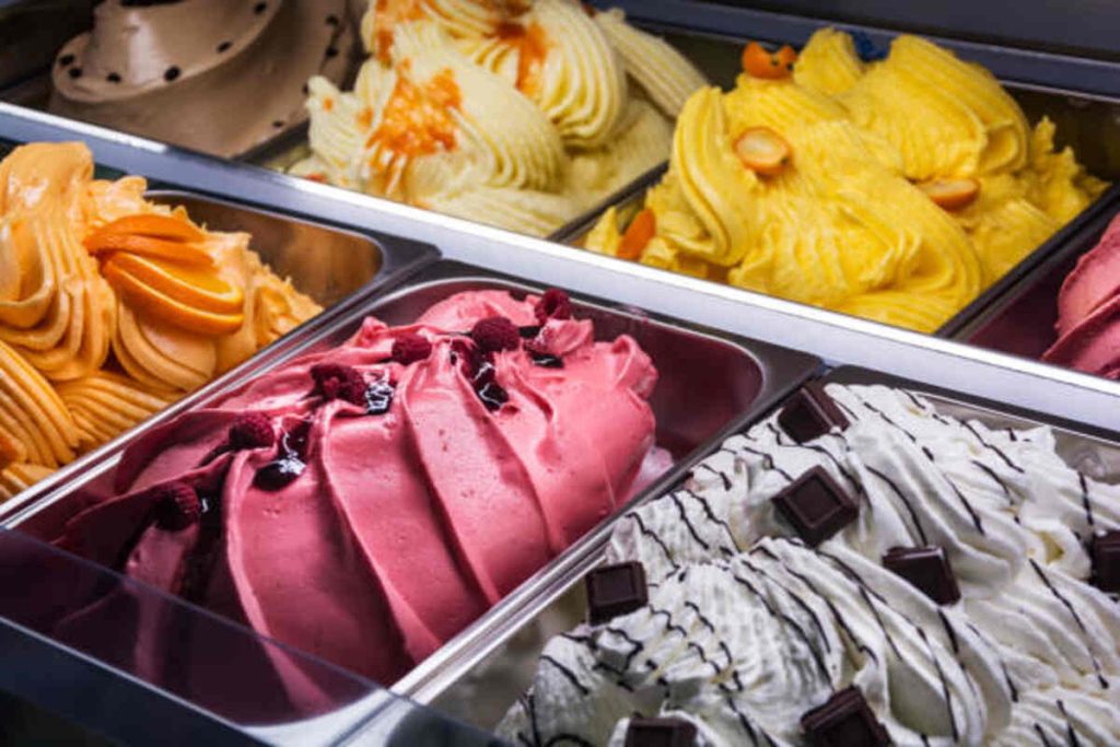 Displaying Food in Ice